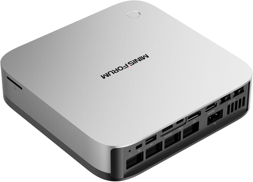 MINISFORUM Mini PC AI X1 Pro AMD Ryzen AI 9 HX370(12 Cores/24 Threads, up to 5.1GHz)&AMD Radeon 890M Mini Gaming Computer,32GB DDR5 1TB PCIe 4.0 SSD, 8K Quad Display,Dual 2.5 LAN/WiFi 7/BT5.4/Oculink