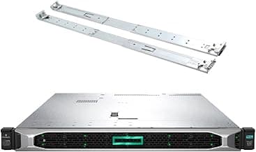 HPE ProLiant DL360 Gen10 1U Rack Server Bundle with Dual Xeon 6130 2.10 GHz, 256GB DDR4 Memory, 7.68TB Enterprise SSD Storage, RAID, Dual Power, iLO, Rail Kit