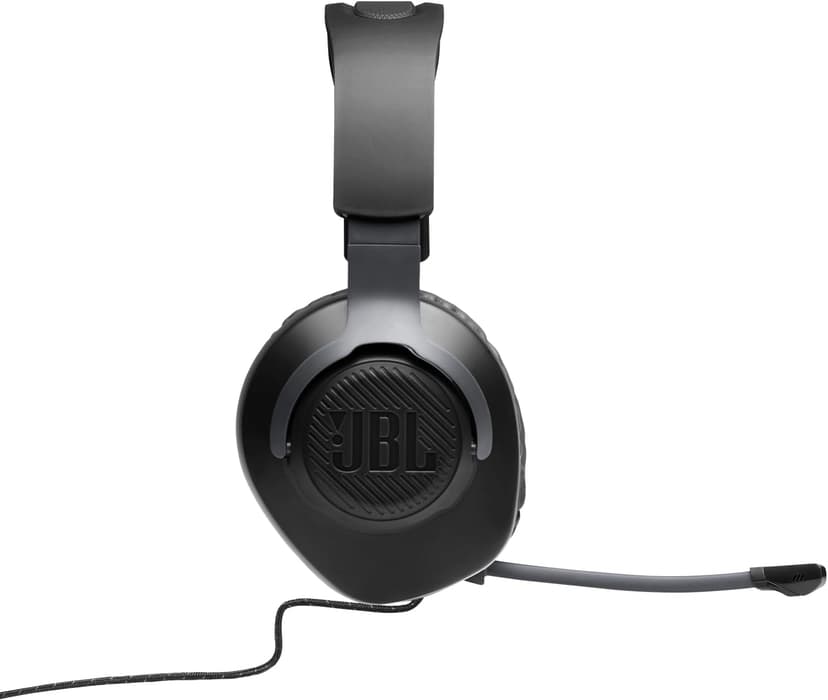 JBL Quantum 100 - Wired Over-Ear Gaming Headphones - Black, Large