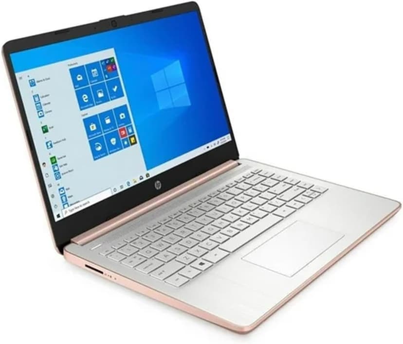 HP 14 Series 14" Touchscreen Laptop Intel Celeron N4020 4GB RAM 64 GB eMMC Pale Rose Gold