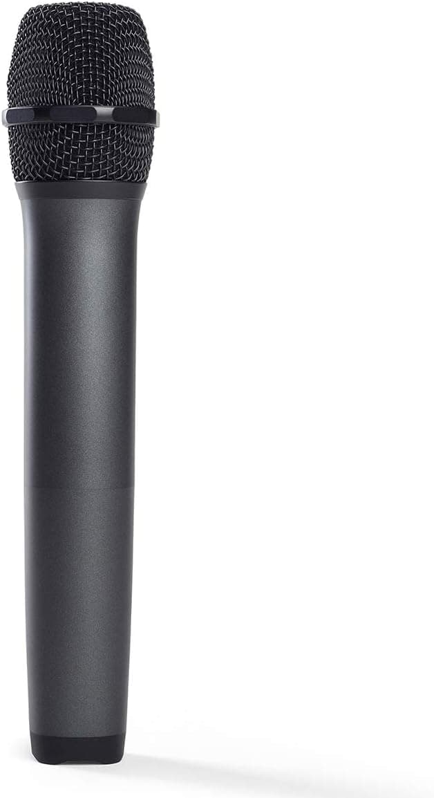 JBL Wireless Two Microphone System with Dual-Channel Receiver, Black