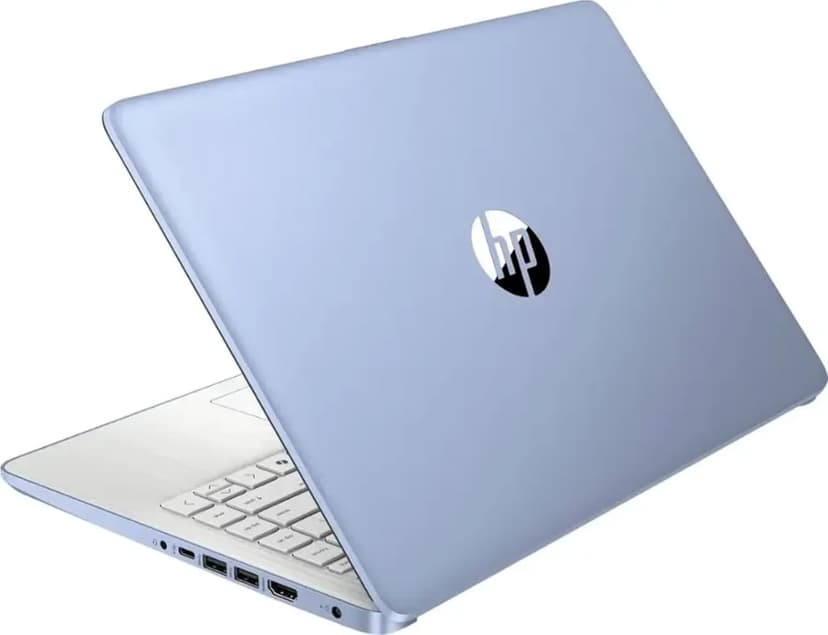 HP 2025 Laptop for Business & Student - Windows 11 Pro & Microsoft Office Lifetime | 14 inch HD | Intel Quad-core CPU | 16GB RAM, 128GB UFS, 256GB Micro SD | Sleek Design Light Computer | Sky Blue