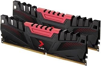PNY XLR8 Gaming 16GB (2x8GB) DDR4 DRAM 3200MHz (PC4-25600) CL16 1.35V Dual Channel Desktop (DIMM) Memory Kit – MD16GK2D4320016AXR