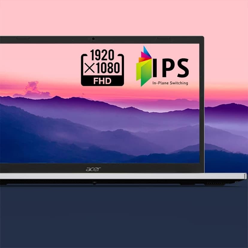 Acer Aspire 3 A315-24P-R7VH Slim Laptop | 15.6" Full HD | AMD Ryzen 3 7320U Quad-Core | AMD Radeon Graphics | 8GB LPDDR5 | 128GB NVMe SSD | Wi-Fi 6 | Windows 11 Home