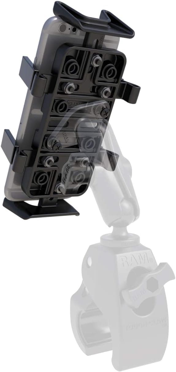 RAM Mounts Finger-Grip GPS and Radio Holder RAM-HOL-UN4U Compatible with RAM B 1" and C 1.5" Components