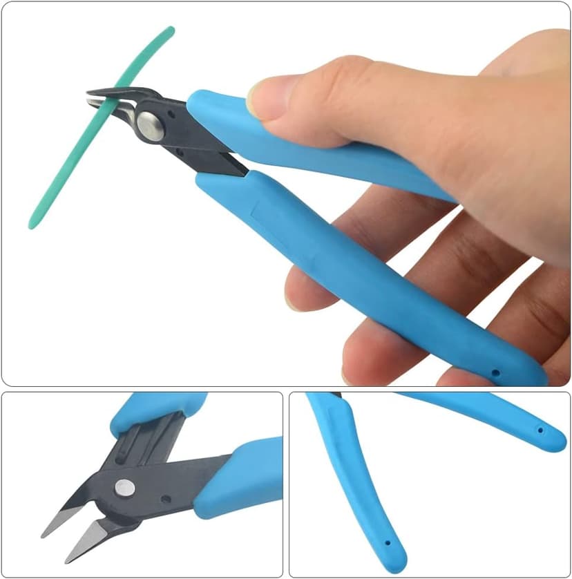 Professional 8 PCS Model Tools Kit Modeler Basic Tools Craft Set Hobby Building Tools Kit for Gundam Car Model Building Repairing and Fixing(A)