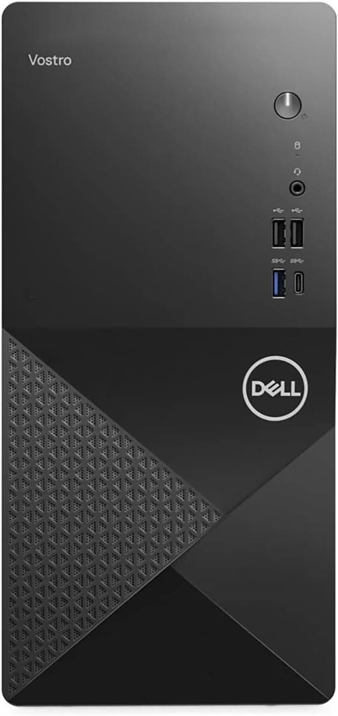 Dell Vostro 3030 Tower Desktop Computer, Intel Core i9-12900K, 64GB RAM, 4TB NVMe SSD, Intel UHD 770 Graphics, Wi-Fi, Bluetooth, Windows 11 Pro - AI Copilot, Black