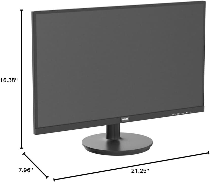 PHILIPS 24 inch Frameless Full HD (1920 x 1080) 100Hz Monitor, VESA, HDMI x1, VGA Port x1, Eye Care, 4 Year Advance Replacement Warranty, 241V8LB