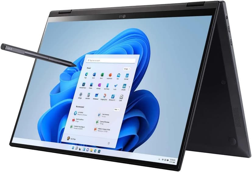 LG 2023 Gram 16" 2-in-1 Ultralight Laptop WQXGA IPS Touch Intel EVO i7-1360P 32GB RAM 1TB(512x2) NVMe SSD Iris Xe Graphics WiFi AX Backlit Fingerprint Fullday Battery Windows 11 w/Pen and RE USB