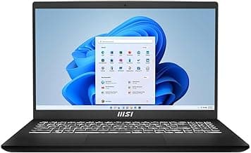 msi Modern 15 Laptop: 13th Gen Core i9-13900H, 32GB RAM, 1TB SSD, 15.6" Full HD IPS Display, Backlit Keyboard, Windows 11