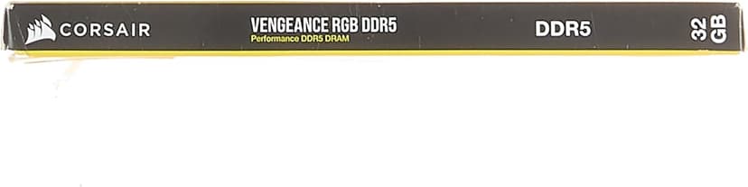 CORSAIR VENGEANCE RGB DDR5 RAM 32GB (2x16GB) 7000MHz CL34 Intel XMP iCUE Compatible Computer Memory - Black (CMH32GX5M2X7000C34)
