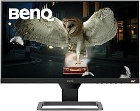 BenQ EW2480 Gaming Monitor 24" FHD 1080p | IPS | HDRi | Eye-Care Tech w/ Sensor | TUV Certified | Adaptive Brightness | FreeSync | Tilt Screen | Built-In Speakers | Eye Reminder | HDMI | VESA Ready