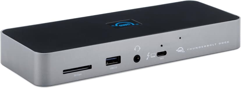 OWC 11-Port Thunderbolt Dock with 4 Ports, 4 USB Ports, Ethernet, Audio, and Card Reader Functionality for Thunderbolt 3 Mac or Thunderbolt 4 PC