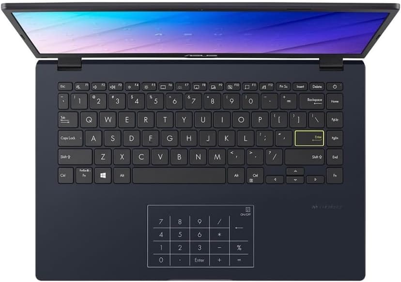 ASUS 14" FHD Laptop, Intel Celeron N4500, 4GB Memory on Board, 64GB eMMC, Intel Iris Xe Graphics, Media Card Reader, Quiet Blue, E410KA-CL464 (Renewed)