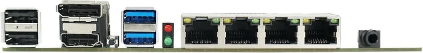 N100 Industrial Motherboard NAS 4 Cores 4 Threads Low Power Processor 4x2.5G i226 Network M.2 Slot 6xSATA DP HDMI 2.0 PCIE ×1 .1*M2_ SSD NVME/NGFF+ 1*M.2_ NVME