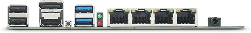 NAS Motherboard N5105,4 Port i226/ i225 2.5GbE LAN,M.2 NVMe, 6*SATA3.0,2*DDR4, 1*PCIe4.0, Mini ITX Soft Router VPN Openwrt Barebone Micro Appliance DIY