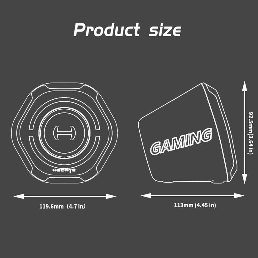 Edifier Bluetooth 5.3 Gaming Speakers,10W PC USB Computer Speakers for Laptop Desktop 3.5mm aux Input Hecate G1000 Black