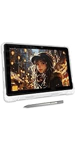 PicassoTab X Drawing Tablet • No Computer Needed • Drawing Apps & Tutorials • 4 Bonus Items • Stylus Pen • Portable • Standalone • 10 Inch Screen • Best Gift for Beginner Digital Graphic Artist • PCX