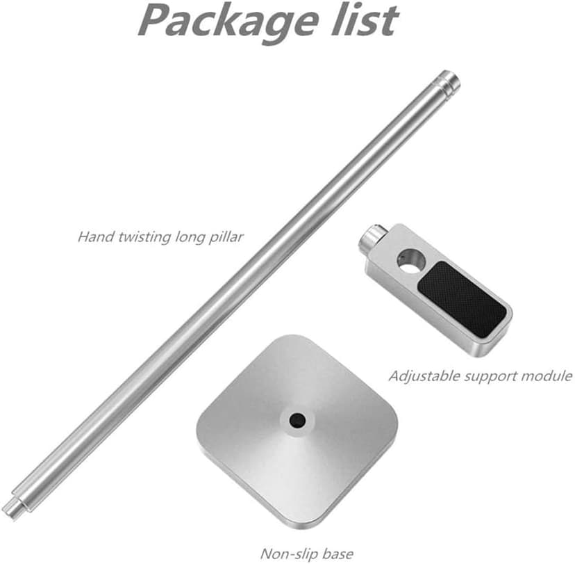 Graphics Card GPU Brace Support, Video Card Sag Holder Bracket, GPU Stand, Anodized Aerospace Aluminum (Silver)