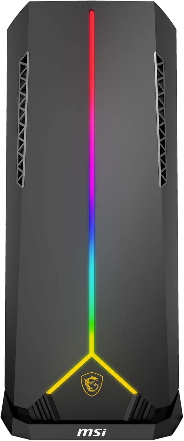 MSI Aegis SE Gaming Desktop: Intel Core i5-13400F, Geforce RTX 3050, 16GB DDR5, 500GB M.2 NVMe SSD, ARGB Fan Air Cooling, Type C, VR-Ready, Window 11 Home : 13TA-1233US
