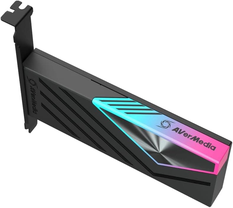 AVerMedia HDMI 2.1 Internal PCIe Capture Card for Streaming and Recording 4K60 with Ultra-Low Latency on PS5, PS4 Pro, Xbox Series X/S, Xbox One X, Switch Games - GC575 Live Gamer 4K 2.1
