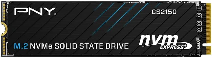 PNY CS2150 1TB Gen5 PCIe NVMe M.2 2280 3D NAND SSD – Up to 10,200/8,300 MBs - PC/Laptop Upgrade, Gaming, Photography, Video Editing, Direct Storage Enabled-Internal Solid-State Drive M280CS2150-1TB-TB
