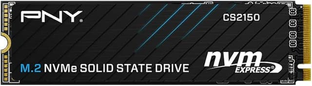 PNY CS2150 1TB Gen5 PCIe NVMe M.2 2280 3D NAND SSD – Up to 10,200/8,300 MBs - PC/Laptop Upgrade, Gaming, Photography, Video Editing, Direct Storage Enabled-Internal Solid-State Drive M280CS2150-1TB-TB