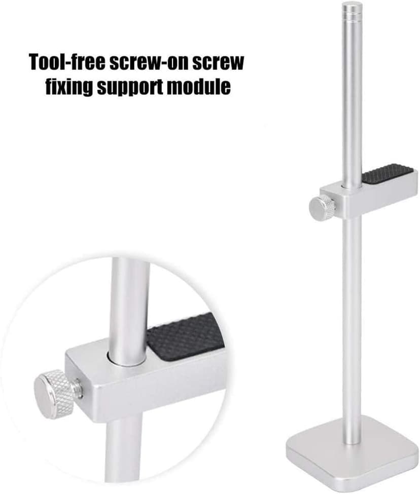 Graphics Card GPU Brace Support, Video Card Sag Holder Bracket, GPU Stand, Anodized Aerospace Aluminum (Silver)