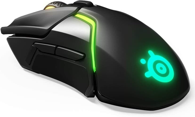 SteelSeries Rival 650 Quantum Wireless Gaming Mouse - Rapid Charging, 12,000 Cpi Dual Sensor, 256 Weight Configs, 8 Zone RGB Lighting