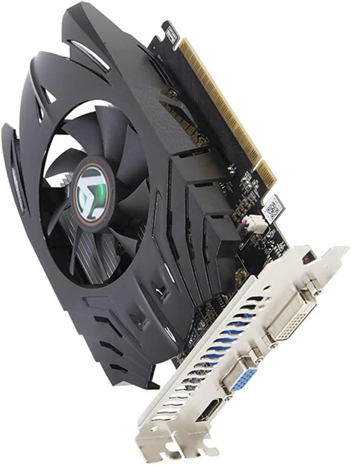 maxsun GeForce GT 730 4GB Video Graphics Card GPU for Computer PC GDDR3 ITX Design PCI Express DVI-I, HDMI, VGA 4K Multi Screen