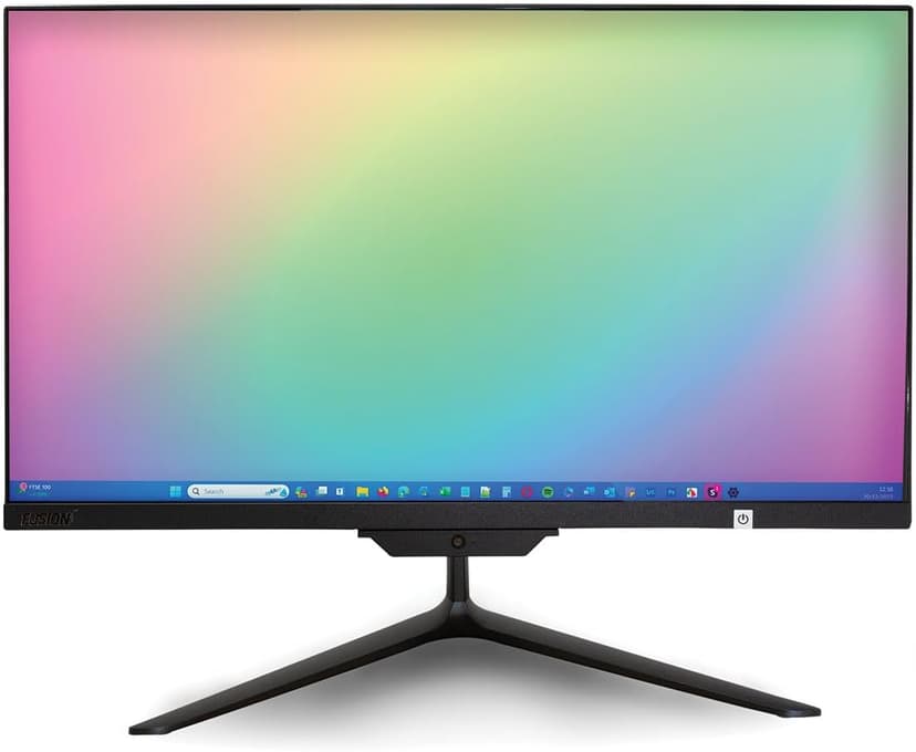 21.5" Full HD All in One PC Desktop Computer - Windows 11 Home - N4120 CPU, 4GB RAM, 128GB SSD, Dual-Band Wi-Fi, Bluetooth, Expandable HDD - AIO PC with Front Camera, Wireless Keyboard & Mouse