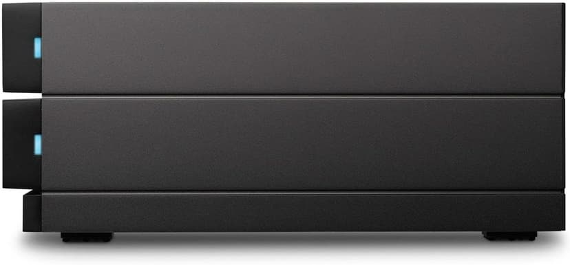 LaCie 2big RAID 8TB External Hard Drive Desktop HDD – USB-C, 7200 RPM Enterprise Class Drives, for Mac and PC Desktop, Rescue Services (STHJ8000800)