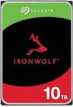 Seagate IronWolf 10TB NAS Internal Hard Drive HDD – 3.5 Inch SATA 6Gb/s 7200 RPM 256MB Cache RAID Network Attached Storage Home Servers - (ST10000VN0008)