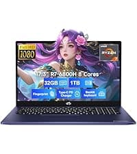 NIMO 15.6 IPS-FHD-Laptop, 16GB RAM 1TB SSD Intel Pentium Quad Core N100, Backlit Keyboard Fingerprint (Beat to i3-1115G4 Up to 3.4GHz) Computer for Student-Home WiFi 6 BT5.2 Win 11