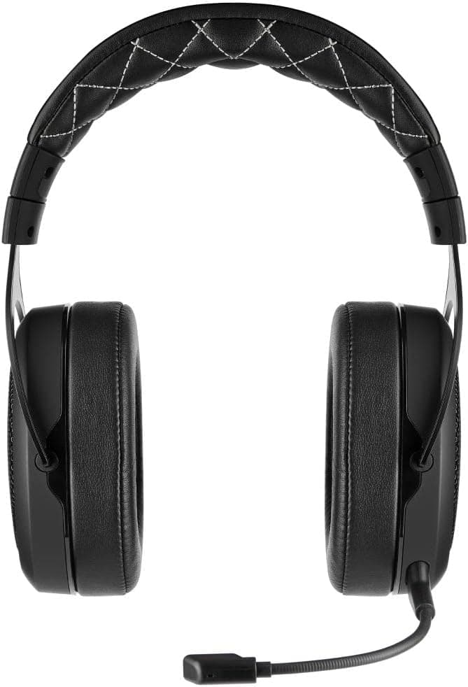 Corsair HS70 Pro Wireless Gaming Headset - 7.1 Surround Sound Headphones for PC, MacOS, PS5, PS4 - Discord Certified - 50mm Drivers – Carbon,Black