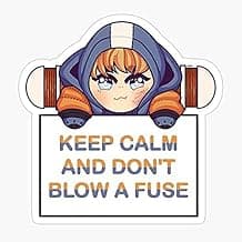 decal Pack of 2 3' Stickers - Gaming Cute Apex Legends Wattson Chibi Art Gamer Sticker Graphic - Die Cut Sticker, High Resolution Top Grade Vinyl