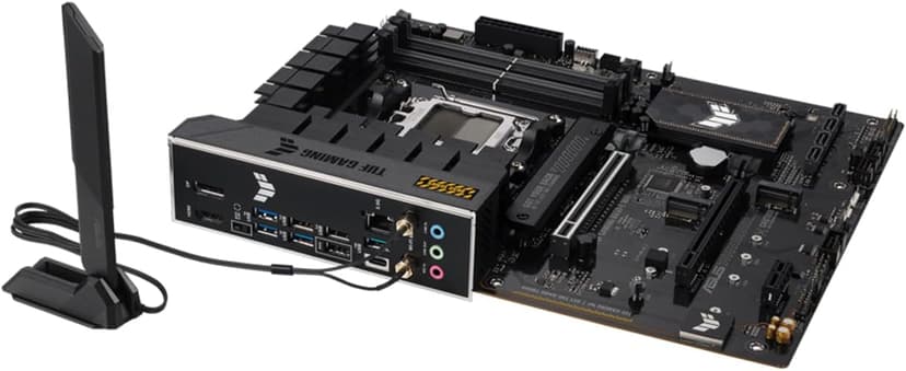 Micro Center AMD Ryzen 7 9700X CPU Processor with ASUS TUF Gaming B650-E WiFi AMD B650 AM5 ATX Motherboard