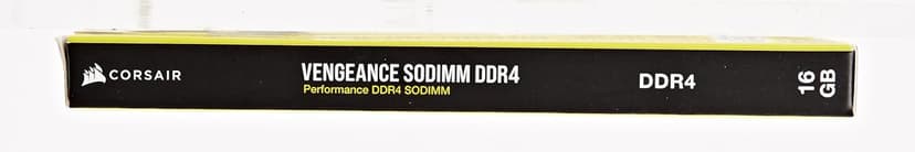 CORSAIR Vengeance SODIMM DDR4 RAM 16GB (1x16GB) 3200MHz CL22-22-22-53 1.2V Intel AMD Laptop Notebook Memory - Black (CMSX16GX4M1A3200C22)