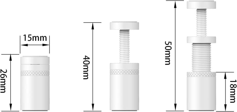 Compact GPU Anti-Sag Stick, Video Card Support Bracket with Magnet & Non-Slip Base (S, 25-50mm)
