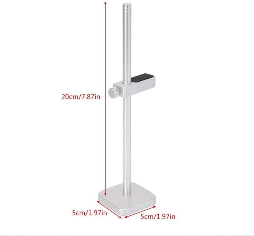 Graphics Card GPU Brace Support, Video Card Sag Holder Bracket, GPU Stand, Anodized Aerospace Aluminum (Silver)