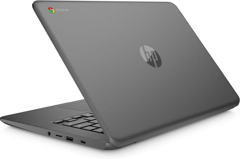 HP Chromebook 14A G5 Laptop 14" HD 1366 x 768 AMD A4-9120C Processor AMD Radeon R4 Graphics 4GB DDR4 RAM 32GB eMMC 1.6 GHz Chrome OS Wi-Fi Bluetooth Natural Silver (Renewed)