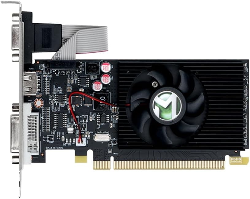 maxsun AMD R5 230 Computer Graphics Card, 2G GDDR3, HDMI VGA DVI Video Card ITX SFF Low Profile Ready GPU
