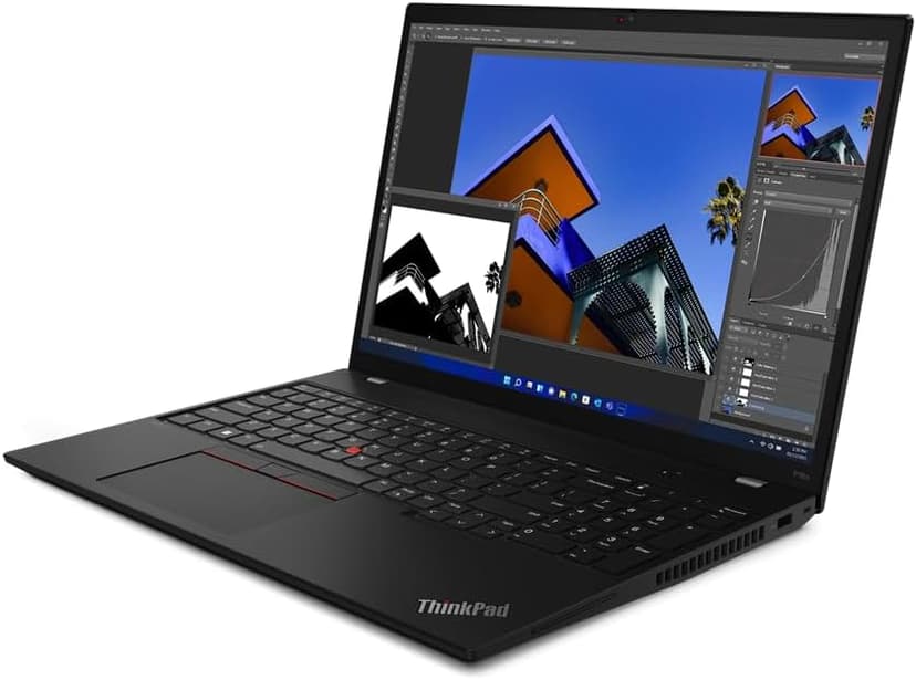 Lenovo ThinkPad P16s Mobile Workstation & Business Laptop (16" FHD+, Intel 12-Core i7-1260P, 32GB RAM, 1TB SSD, NVIDIA T550), Backlit Keyboard, Webcam, Wi-Fi 6E, IST Cable, Win 11 Pro, Black - 2024