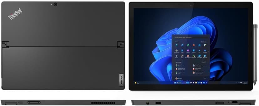 Lenovo ThinkPad X12 Tablet w/Detachable Keyboard (12.3" FHD+ Touchscreen, Intel Core i7-1160G7, 16GB RAM, 512GB SSD, Active Pen) 2-in-1 Business, Enterprise Laptop, Webcam, FP, Backlit KB, Win 11 Pro