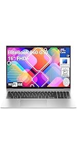 HP Elitebook 650 G10 15.6" FHD Business Laptop Computer, 13th Gen Intel 10-Core i5-1335U (Beat i7-1270P), 16GB DDR4 RAM, 512GB PCIe SSD, WiFi 6E, Bluetooth 5.3, Backlit KB, FR, Windows 11 Pro, AZ-XUT