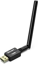 USB Bluetooth 5.4 Adapter for Desktop PC, Long Range 500FT Wireless Transfer for Headphones, Keyboard, Mouse, Compatible with Windows11/10/8.1