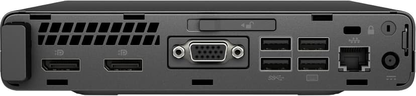 HP EliteDesk 800 G3 Mini Desktop Computer, Intel Quad-Core i5-6500T, 16GB DDR4 RAM, 256GB SSD, Keyboard&Mouse, VGA, DP, Windows 10 Pro (Renewed)