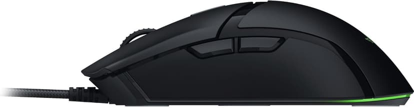 Razer Cobra Gaming Mouse: 58g, Gen-3 Optical Switches, Chroma RGB Lighting, 8500 DPI Sensor, PTFE Feet, Speedflex Cable - Black