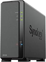 Synology 1-Bay DiskStation DS124 (Diskless) Black