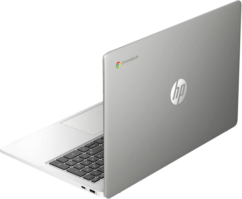 HP Chromebook 15 15.6" HD (Intel Pentium N6000, 8GB RAM, 128GB Storage (64GB eMMc + 64GB SD Card), UHD Graphics, Numeric KB) Home & Student Laptop, Anti-Glare, Webcam, Wi-Fi, Chrome OS, Silver